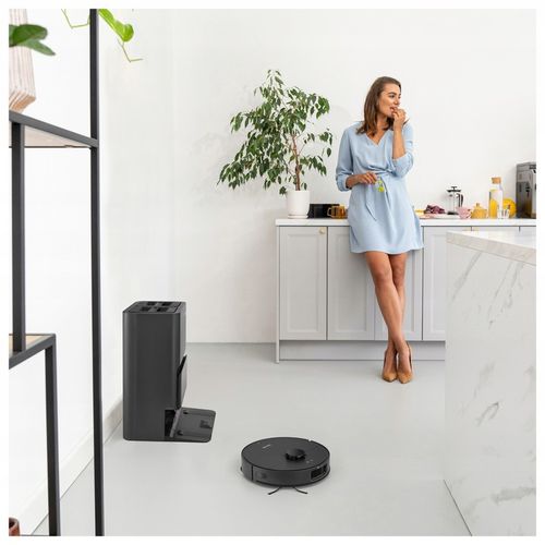 ROBOT SPRZĄTAJĄCY MOPUJĄCY WELLTEC R90 PRO + STACJA 5W1 + AKCESORIA na Arena.pl