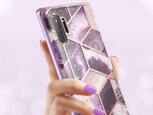 Etui Supcase Cosmo do Samsung Galaxy Note 10 Plus Marble Purple na Arena.pl