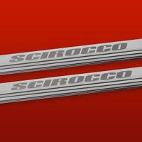 Listwa progowa VOLKSWAGEN SCIROCCO MK2 Stal nierdzewna 304 połysk 2szt