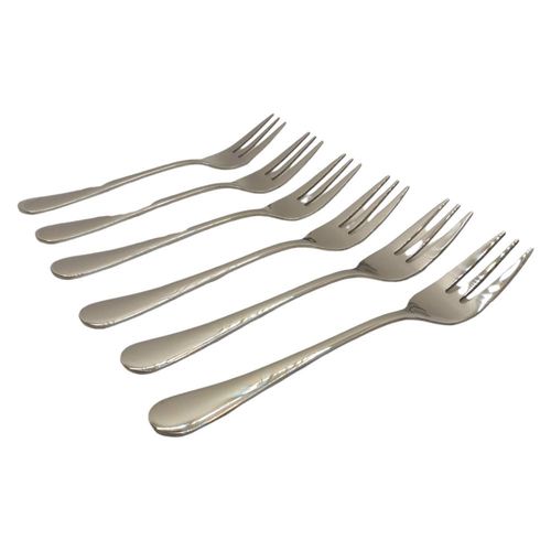 Widelec Deserowy Stołowy Widelczyk Stal 6szt na Arena.pl
