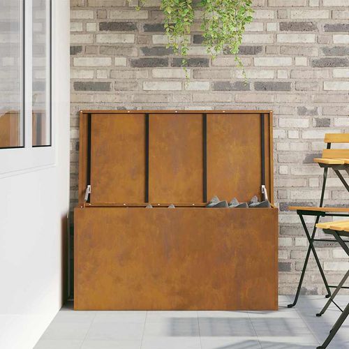 Skrzynia do przechowywania na zewnątrz Brązowy na Arena.pl