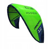 Latawiec kitesurfingowy CrazyFly Hyper zielony 10m