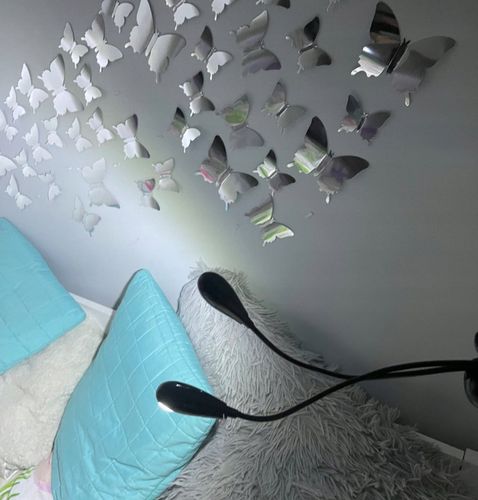 LAMPKA Z KLIPSEM 4 LED CZYTANIA NUT KLIPS PODWÓJNA na Arena.pl