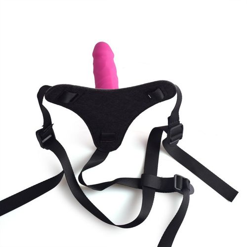 cintura regolabile strap on pink con fallo realistico na Arena.pl