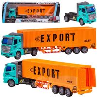 Ciężarówka, Naczepa - Kontener, Tir Z Przyczepą 1:48