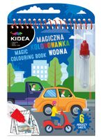 magiczna wielorazowa  kolorow wodna pojazdy 6608
