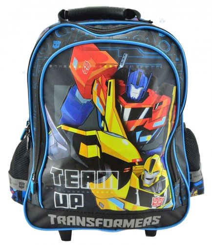 PLECAK NA KÓŁKACH TRANSFORMERS NIEBIESKI na Arena.pl