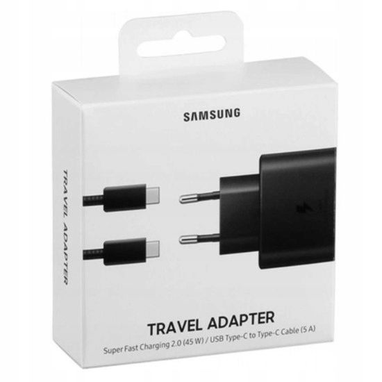 Ładowarka sieciowa Samsung USB typ C USB 45W +kabel zdjęcie 5