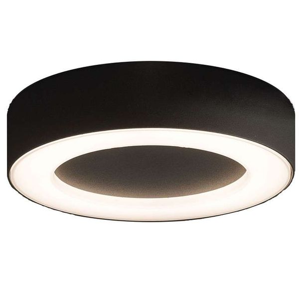 Zewnętrzna LAMPA sufitowa stropowa MERIDA 12W 3000K LED 9514 Nowodvorski okrągła OPRAWA plafon outdoor IP54 grafitowa zdjęcie 1
