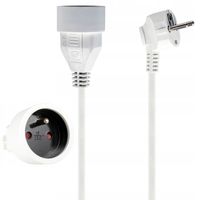 PRZEDŁUŻACZ SIECIOWY AGD MOCNY POJEDYŃCZY KABEL ELEKTRYCZNY 1 GNIAZDO 10 M