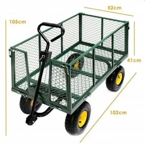 Wózek ogrodowy turystyczny transportowy przyczepka na Arena.pl