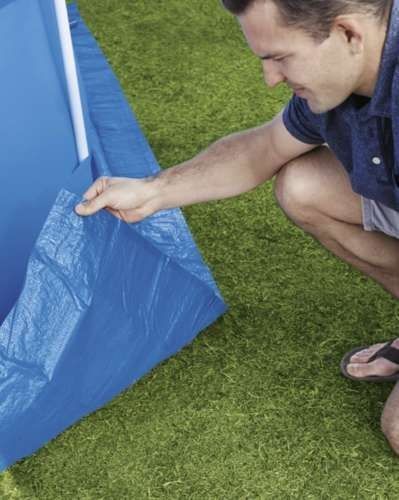 Mata pod basen 396x396cm - BESTWAY 58002 na Arena.pl