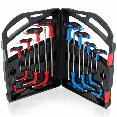 17469 Zestaw kluczy sześciokątnych "T" 16 elementów imbus torx na Arena.pl