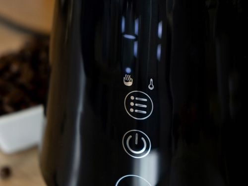 CZAJNIK ELEKTRYCZNY BEZPRZEWODOWY SZKLANY 1L PANEL DOTYKOWY 1100W na Arena.pl