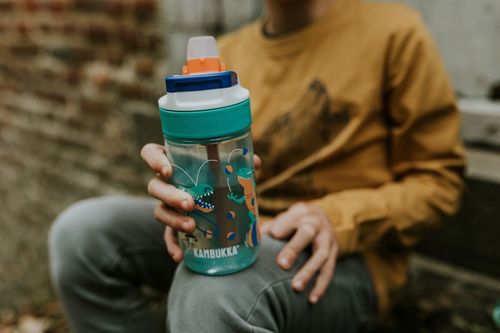 Butelka na wodę dla dzieci Kambukka Lagoon 400ml Juggling Dino na Arena.pl