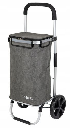 Składany wózek zakupowy kieszeń chłodząca torba na zakupy wodoodporna na Arena.pl