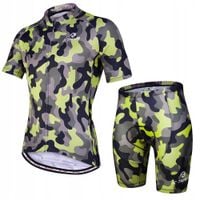 Odzież Rowerowa Kolarska STROJE Z Wkładką Żelową Dopasowane TERMICZNE XXL