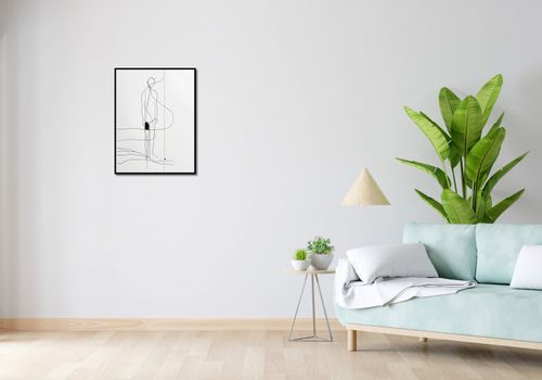 Plakat 50x65cm Samotna Wędrówka na Arena.pl