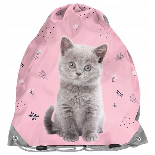 TORNISTER szkolny PASO KOTEK PLECAK - klasa 1-3 -ZESTAW 3 el. na Arena.pl