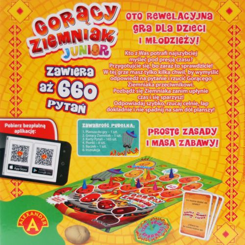 Alexander - Gra gorący ziemniak junior 14136 na Arena.pl