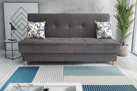 Wersalka kanapa sofa rozkładana JOY + poduszki / różne kolory