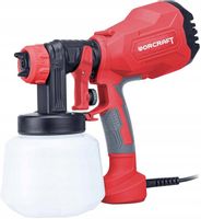 PISTOLET DO MALOWANIA 400 W MALARSKI Worcraft SG04-1000 Do Farby 800 ml