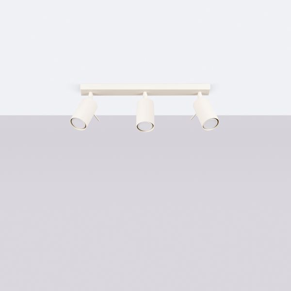 Plafon RING 3L beżowy zdjęcie 2