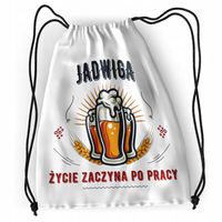 Plecak Dla Jadwigi Sportowy Szkolny Worek Torba Z Nadrukiem Ze Zdjęciem