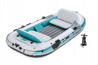 Ponton Elite 4 os. Bestway Pompka + Wiosła 65158 MODEL 2025