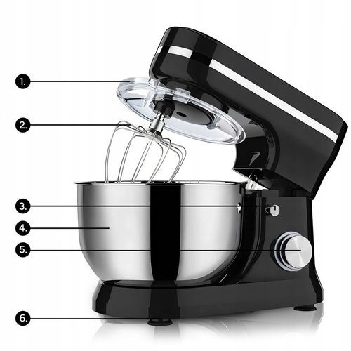 ROBOT KUCHENNY PLANETARNY Z MISĄ 6L WIELOFUNKCYJNY MIKSER 3w1 3200W XL na Arena.pl