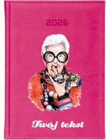 KALENDARZ A5 2026 DZIENNY planer Z NADRUKIEM dla babci z imieniem tekstem