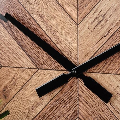 Zegar ścienny czarny 50 cm na Arena.pl