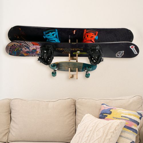 Wieszak John Paddle SKATE 3 na 3 deski snowboard, deskorolka, kite, wake, trickboard, longboard na Arena.pl