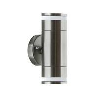 Lampa kinkiet ogrodowy TARAS WLL 2xGU10 inox 03570 Struhm