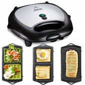 Opiekacz Gofrownica Panini do kanapek 3w1 TEFAL Break Time SW6148