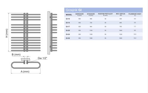GRZEJNIK ŁAZIENKOWY NEO 1120x550 QUARTZ 2 ! 1040 na Arena.pl