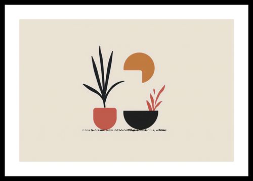 Plakat 45x30cm Domowy Ogród na Arena.pl