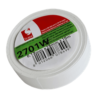 TAŚMA IZOLACJA PCV 2701W 15mm/10m BIAŁA, KLEJ AKRYLOWY, SCAPA