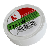 TAŚMA IZOLACJA PCV 2701W 15mm/10m BIAŁA, KLEJ AKRYLOWY, SCAPA