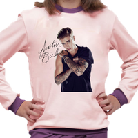 Piżama dziecięca Justin Bieber dla Fana z autografem