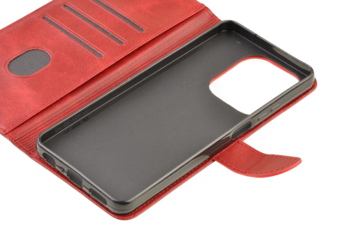Etui portfel Wallet do Oppo A5x czerwony na Arena.pl