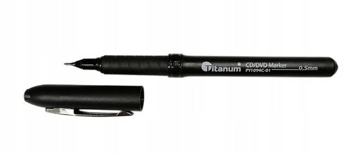 Marker do płyt CD czarny na Arena.pl