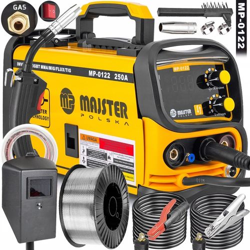 Spawarka INWERTEROWA INWERTOROWA MIGOMAT FLUX MIG MAG MMA 250A GAZOWY na Arena.pl