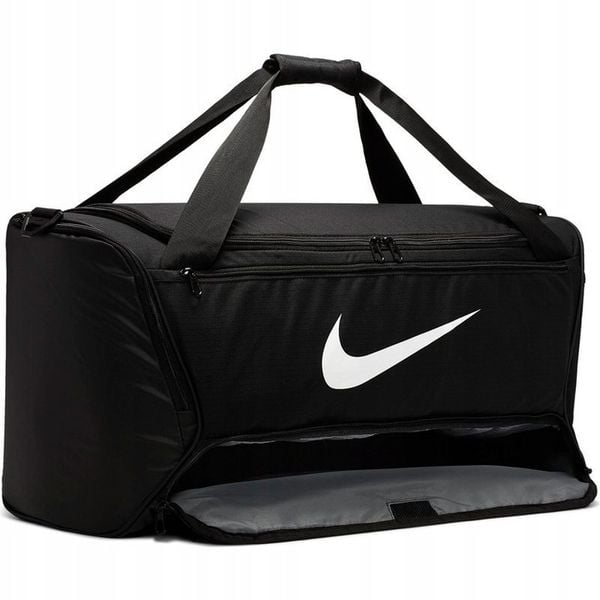Torba sportowa Nike Brasilia M 60 l czarna zdjęcie 9