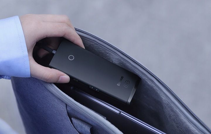 BASEUS SZYBKA UNIWERSALNA LEKKA STACJA HUB 4W1 USB DO 4X USB 3.0 5GB/S 5V zdjęcie 2