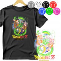 KOSZULKA DZIECIĘCA T-SHIRT - DRAGON BALL GOKU VEGETA SMOK KULE - XXXS 86-92