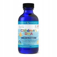 Nordic Naturals Children's DHA 530 mg Kwasy Omega-3 dla dzieci truskawka