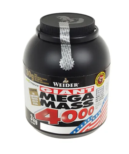 WEIDER MEGA MASS 4000 3kg GAINER BIAŁKO TRENING FITNESS GRATIS TRUSKAWKA na Arena.pl