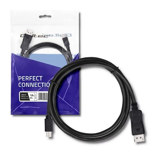 Qoltec Mini DisplayPort v1.1 męski | DisplayPort v1.1 męski | 4K | 1.8m na Arena.pl