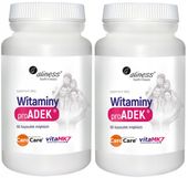 ALINESS Witaminy proADEK witamina A D E K ODPORNOŚĆ WZROK 2x60 kapsułek
